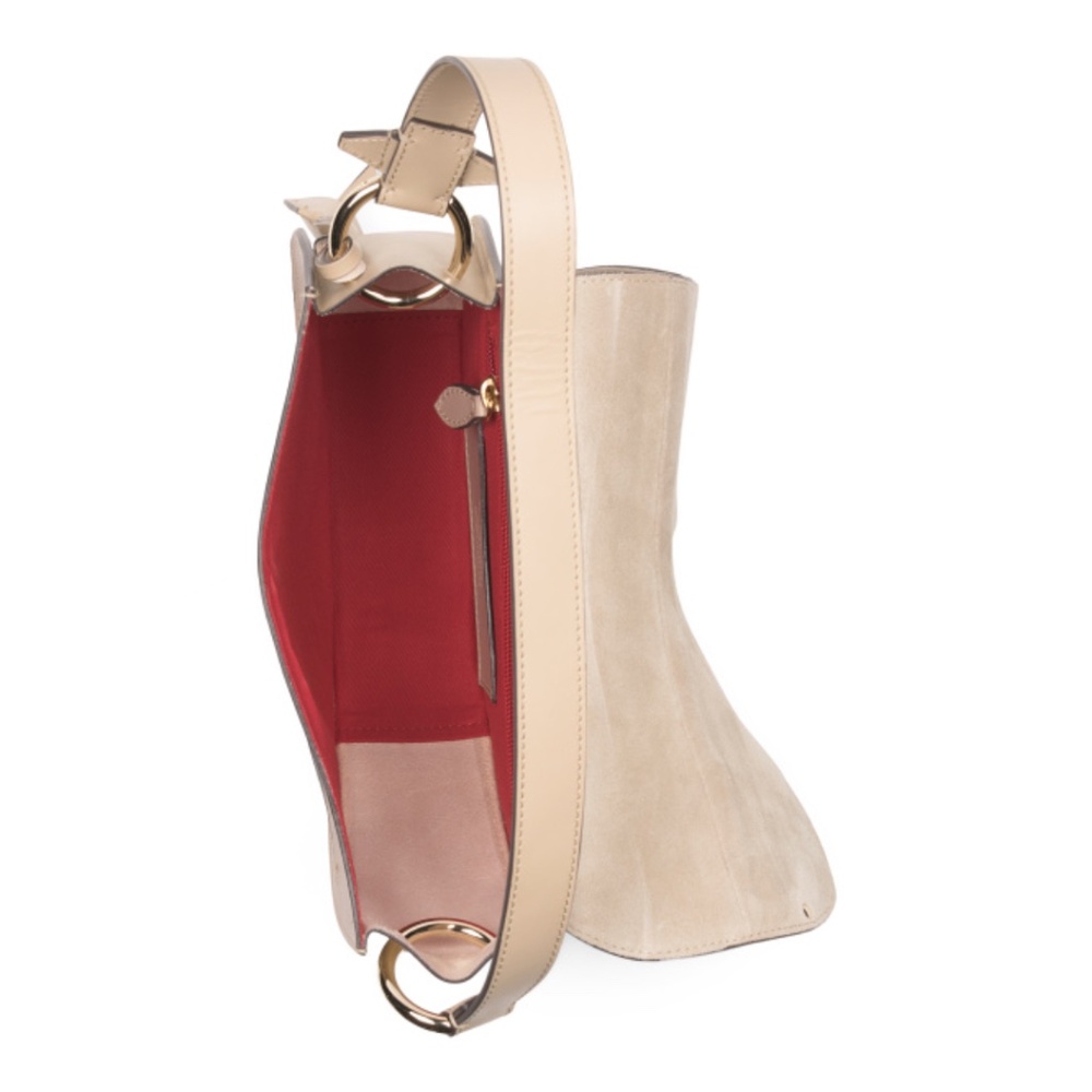 BOLDRINI Made In Italy Leather Saddle Bag - Picture 3 of 4